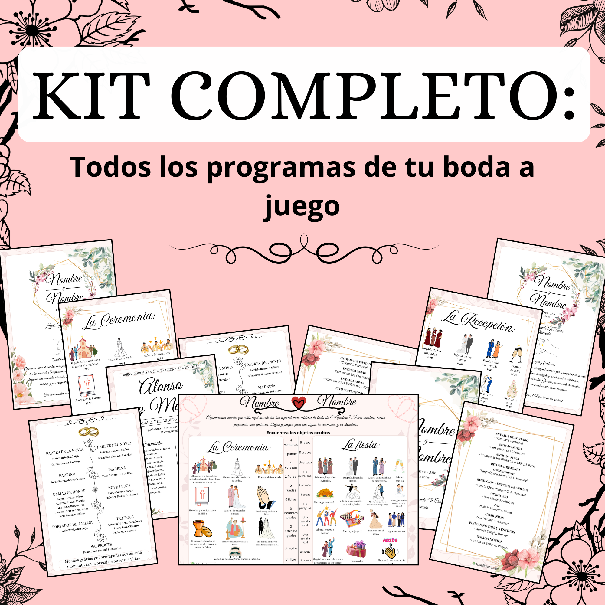 KIT COMPLETO: Todos los Programas a Juego